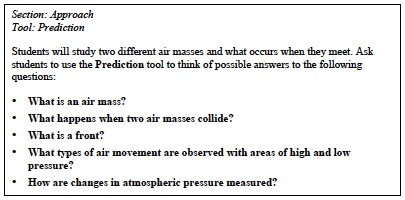 ATMOS 3 PreLab Prediction Box