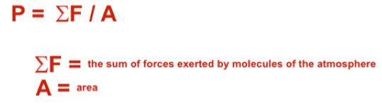 Atmospheric Pressure Formula