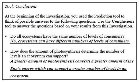 Eco 3 Post Conclusions