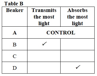 Light Inv. 1 Tble B